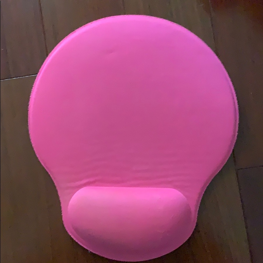 Pink mousepad